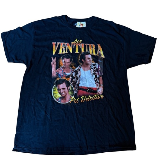 Ace Ventura Pet Detective Jim Carrey Movie Graphic T-Shirt Sz XL - Picture 2 of 10